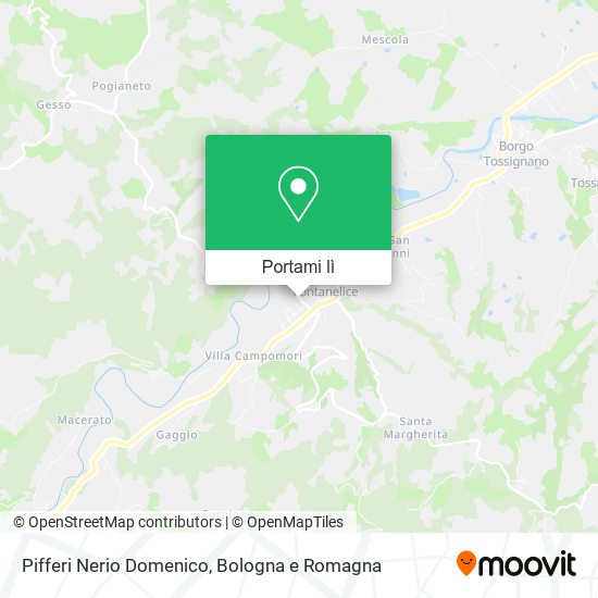 Mappa Pifferi Nerio Domenico