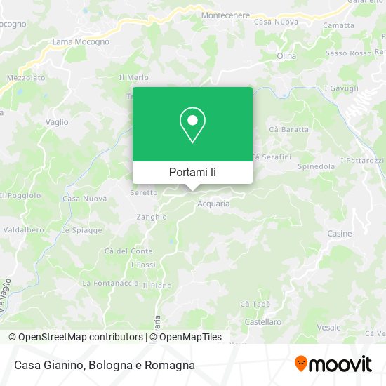 Mappa Casa Gianino