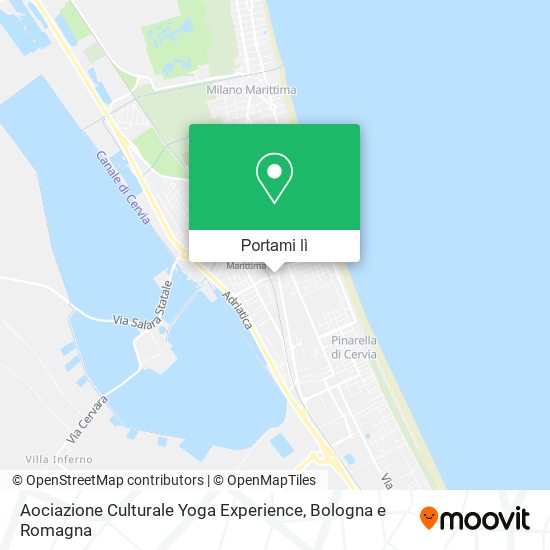 Mappa Aociazione Culturale Yoga Experience