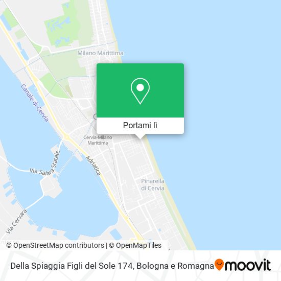 Mappa Della Spiaggia Figli del Sole 174