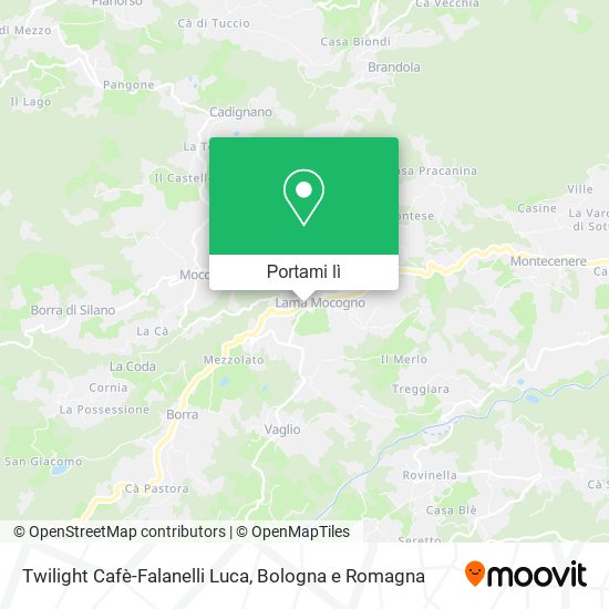 Mappa Twilight Cafè-Falanelli Luca
