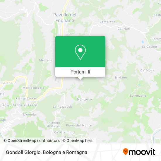 Mappa Gondoli Giorgio