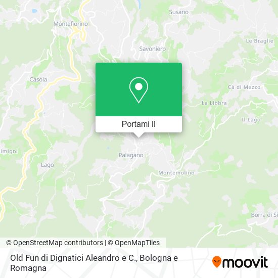 Mappa Old Fun di Dignatici Aleandro e C.