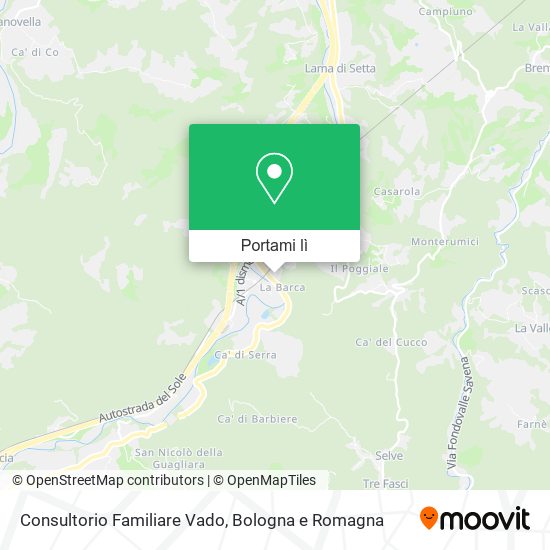 Mappa Consultorio Familiare Vado