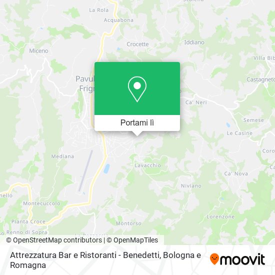 Mappa Attrezzatura Bar e Ristoranti - Benedetti