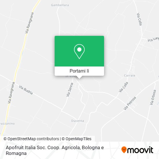 Mappa Apofruit Italia Soc. Coop. Agricola