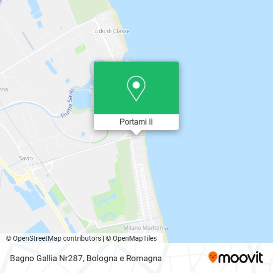Mappa Bagno Gallia Nr287