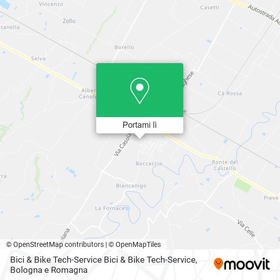 Mappa Bici & Bike Tech-Service Bici & Bike Tech-Service