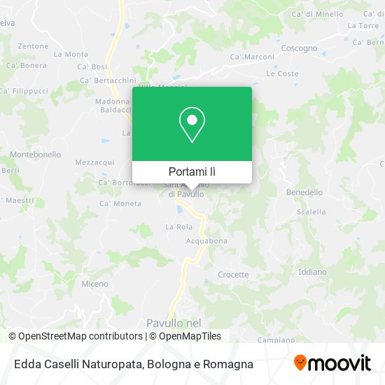 Mappa Edda Caselli Naturopata