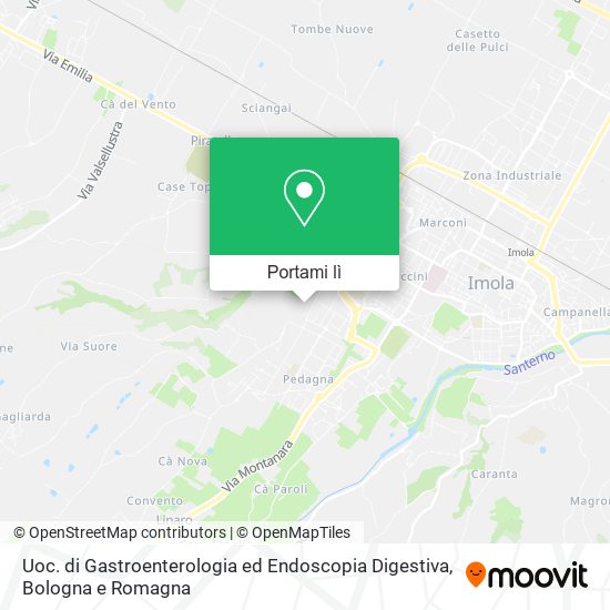 Mappa Uoc. di Gastroenterologia ed Endoscopia Digestiva