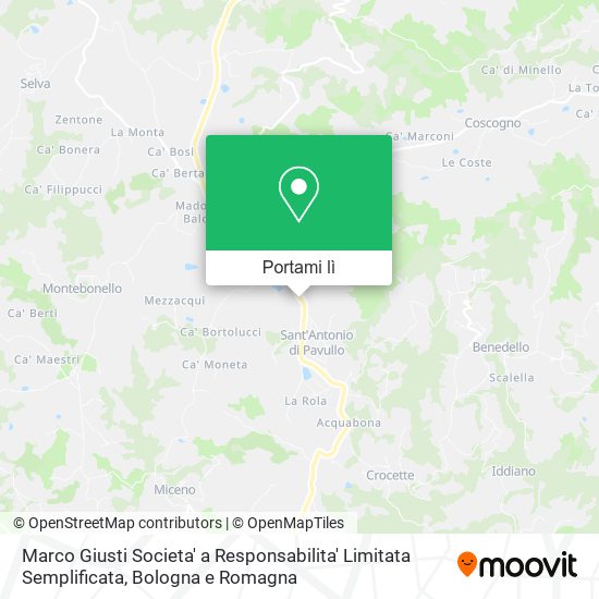Mappa Marco Giusti Societa' a Responsabilita' Limitata Semplificata