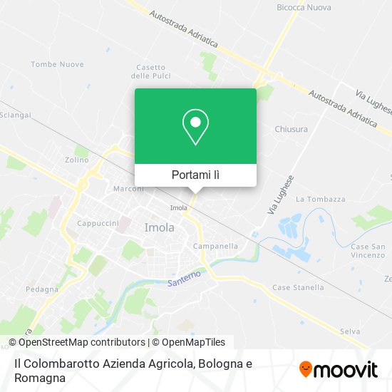 Mappa Il Colombarotto Azienda Agricola
