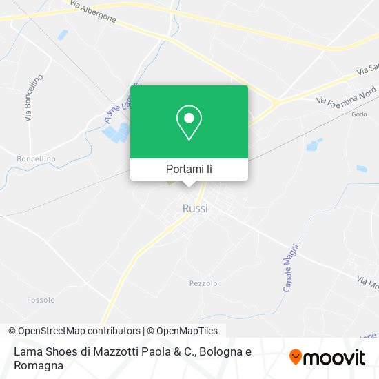 Mappa Lama Shoes di Mazzotti Paola & C.
