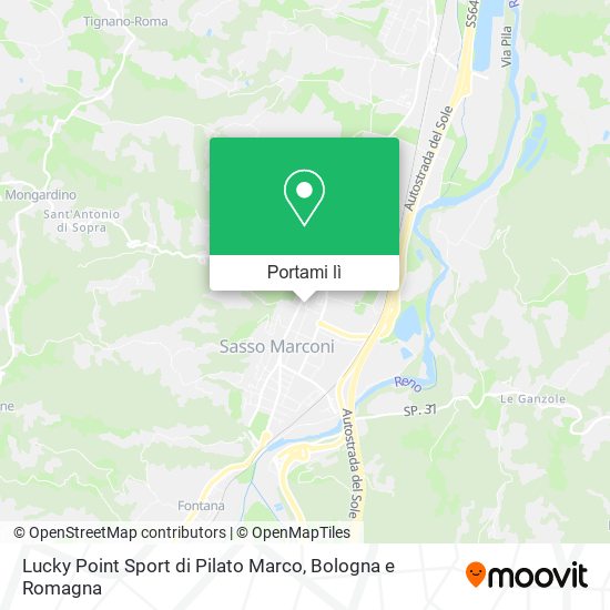 Mappa Lucky Point Sport di Pilato Marco