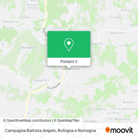Mappa Campagna Battista Angelo