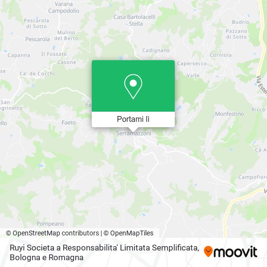 Mappa Ruyi Societa a Responsabilita' Limitata Semplificata