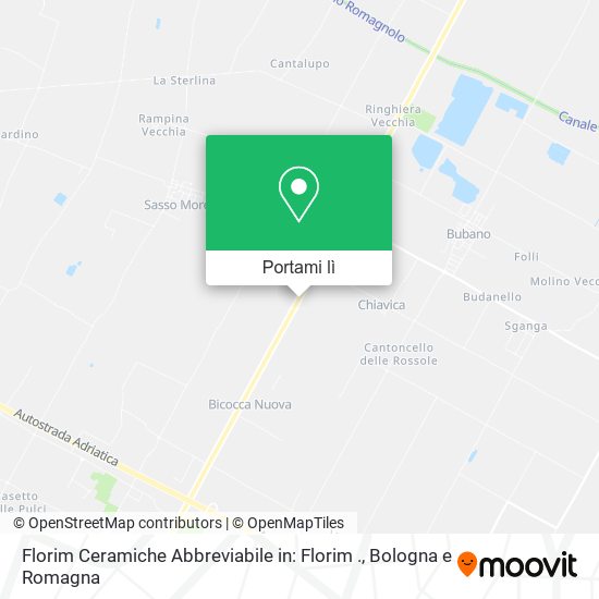 Mappa Florim Ceramiche Abbreviabile in: Florim .