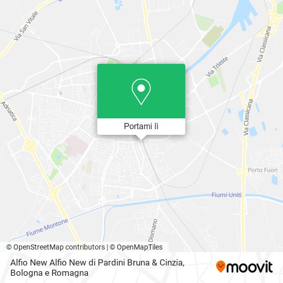 Mappa Alfio New Alfio New di Pardini Bruna & Cinzia