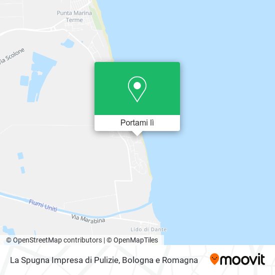 Mappa La Spugna Impresa di Pulizie