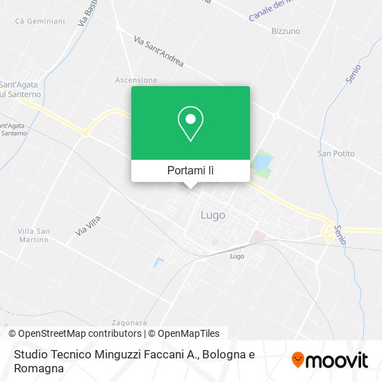 Mappa Studio Tecnico Minguzzi Faccani A.