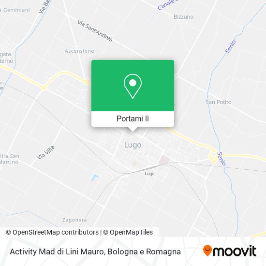 Mappa Activity Mad di Lini Mauro