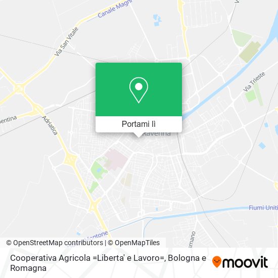 Mappa Cooperativa Agricola =Liberta' e Lavoro=
