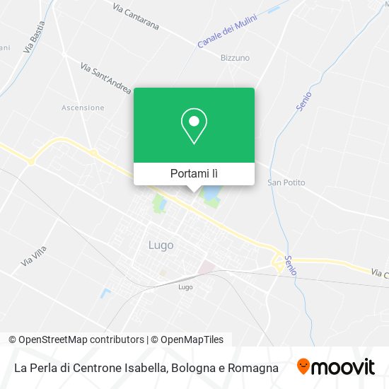 Mappa La Perla di Centrone Isabella