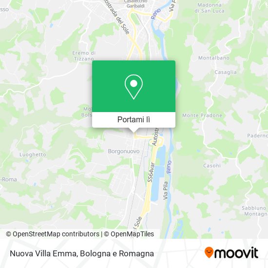 Mappa Nuova Villa Emma