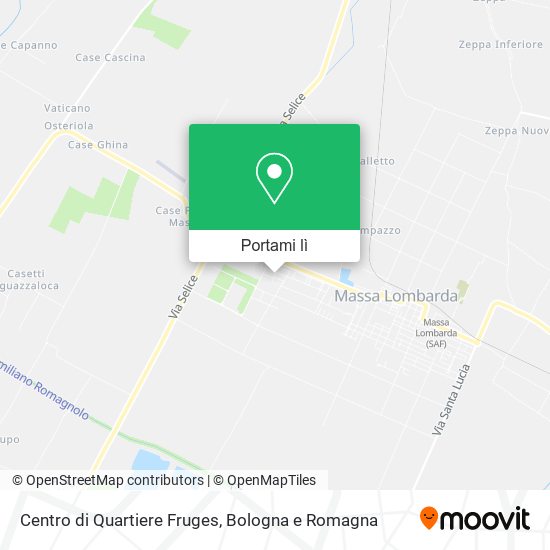 Mappa Centro di Quartiere Fruges