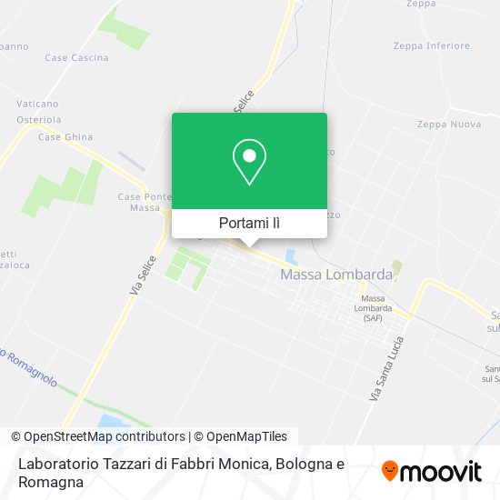Mappa Laboratorio Tazzari di Fabbri Monica
