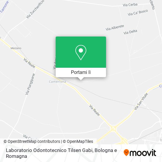 Mappa Laboratorio Odontotecnico Tilsen Gabi