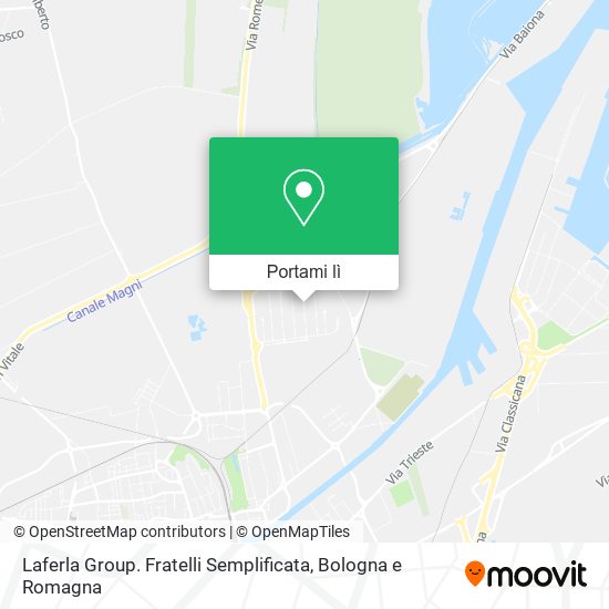 Mappa Laferla Group. Fratelli Semplificata