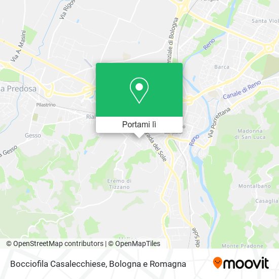 Mappa Bocciofila Casalecchiese