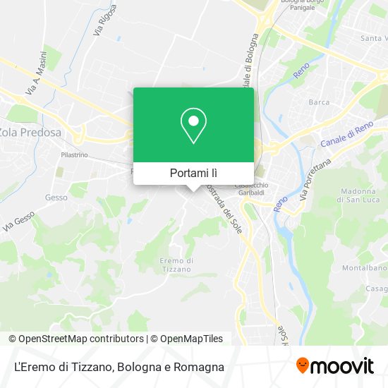 Mappa L'Eremo di Tizzano