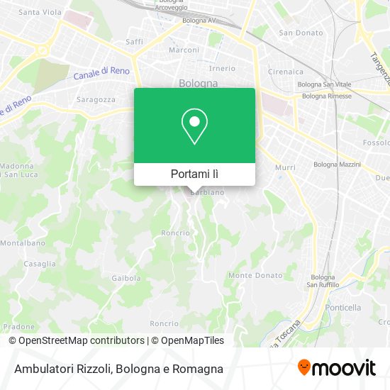 Mappa Ambulatori Rizzoli