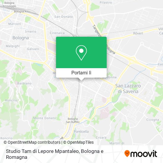 Mappa Studio Tam di Lepore Mpantaleo