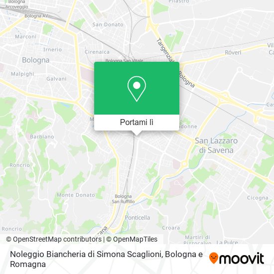Mappa Noleggio Biancheria di Simona Scaglioni