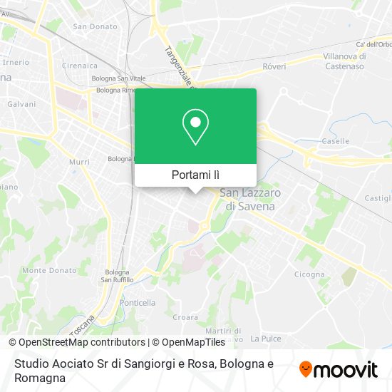 Mappa Studio Aociato Sr di Sangiorgi e Rosa