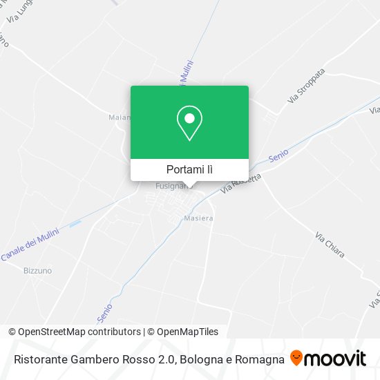 Mappa Ristorante Gambero Rosso 2.0