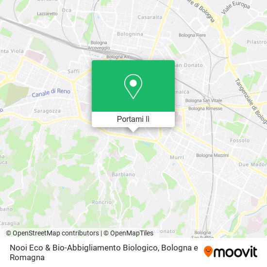 Mappa Nooi Eco & Bio-Abbigliamento Biologico