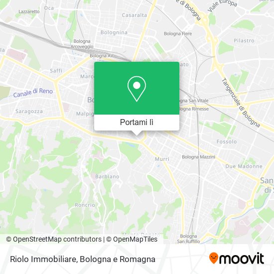 Mappa Riolo Immobiliare