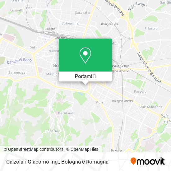 Mappa Calzolari Giacomo Ing.
