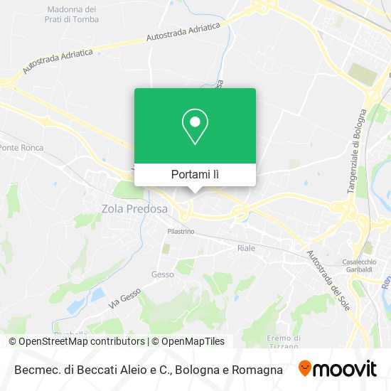 Mappa Becmec. di Beccati Aleio e C.
