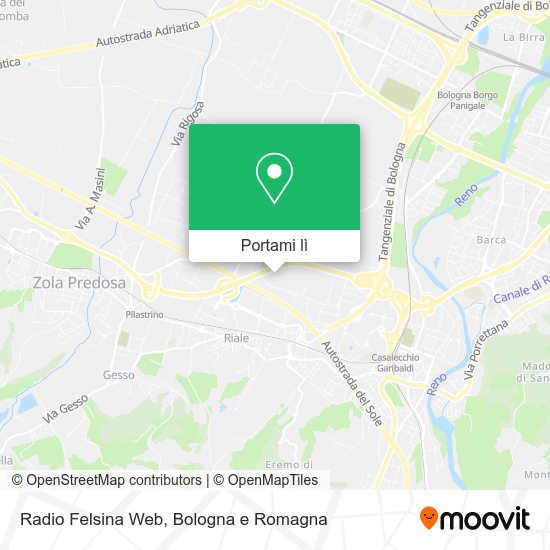 Mappa Radio Felsina Web