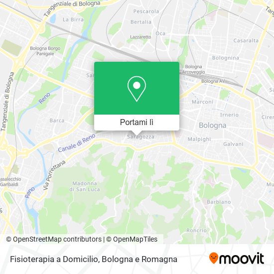 Mappa Fisioterapia a Domicilio
