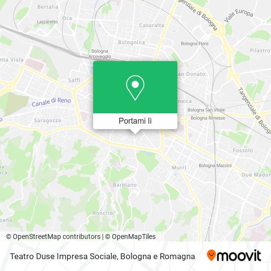 Mappa Teatro Duse Impresa Sociale