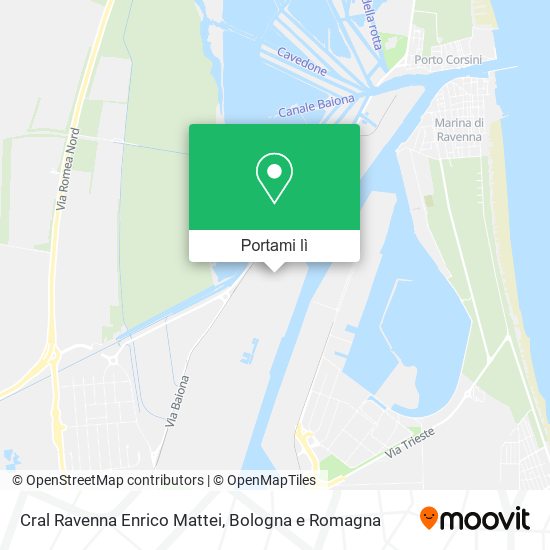 Mappa Cral Ravenna Enrico Mattei