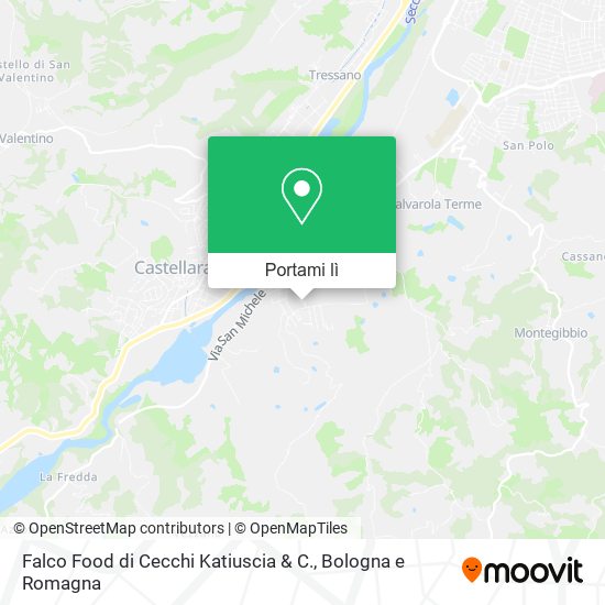 Mappa Falco Food di Cecchi Katiuscia & C.