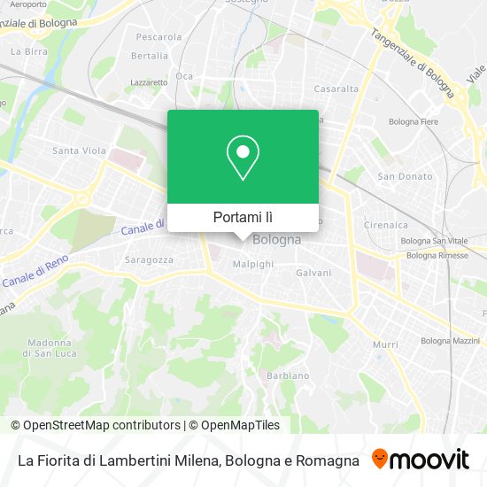 Mappa La Fiorita di Lambertini Milena