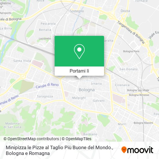 Mappa Minipizza le Pizze al Taglio Più Buone del Mondo.